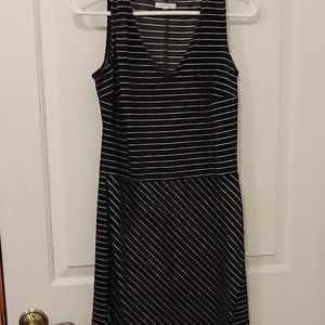 Black and White Stripped Dress